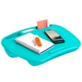 thumbnail image 1 of LapGear MyDesk Lap Desk, Fits 15.6" Laptop, Turquoise, 1 of 7