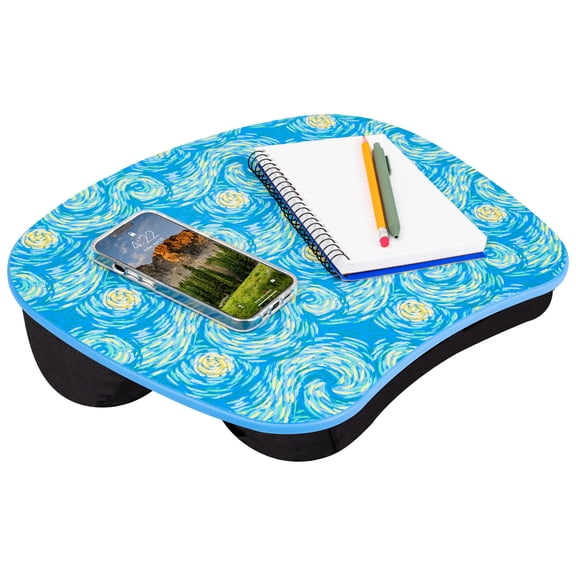LapGear MyStyle Portable Lap Desk, Starry Blue, Fits Up to 15.6-Inch Laptop