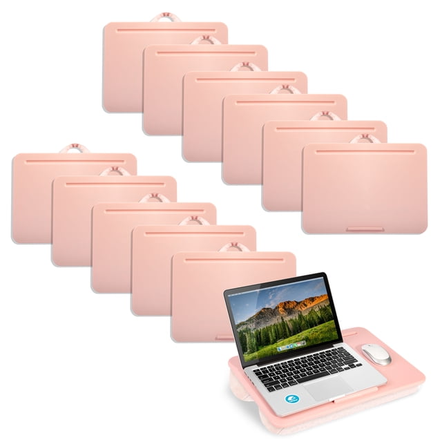 LapGear Original Lap Desk, 12-Pack, Rose Quartz