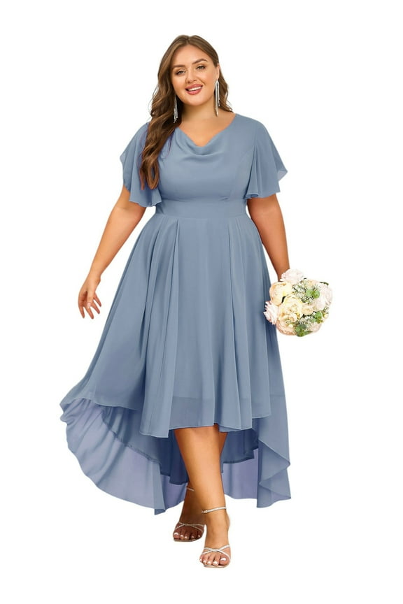 XL-6XL Womens Formal Dress Plus Size Evening Party Wedding Guest Bridesmaid Long Dresses