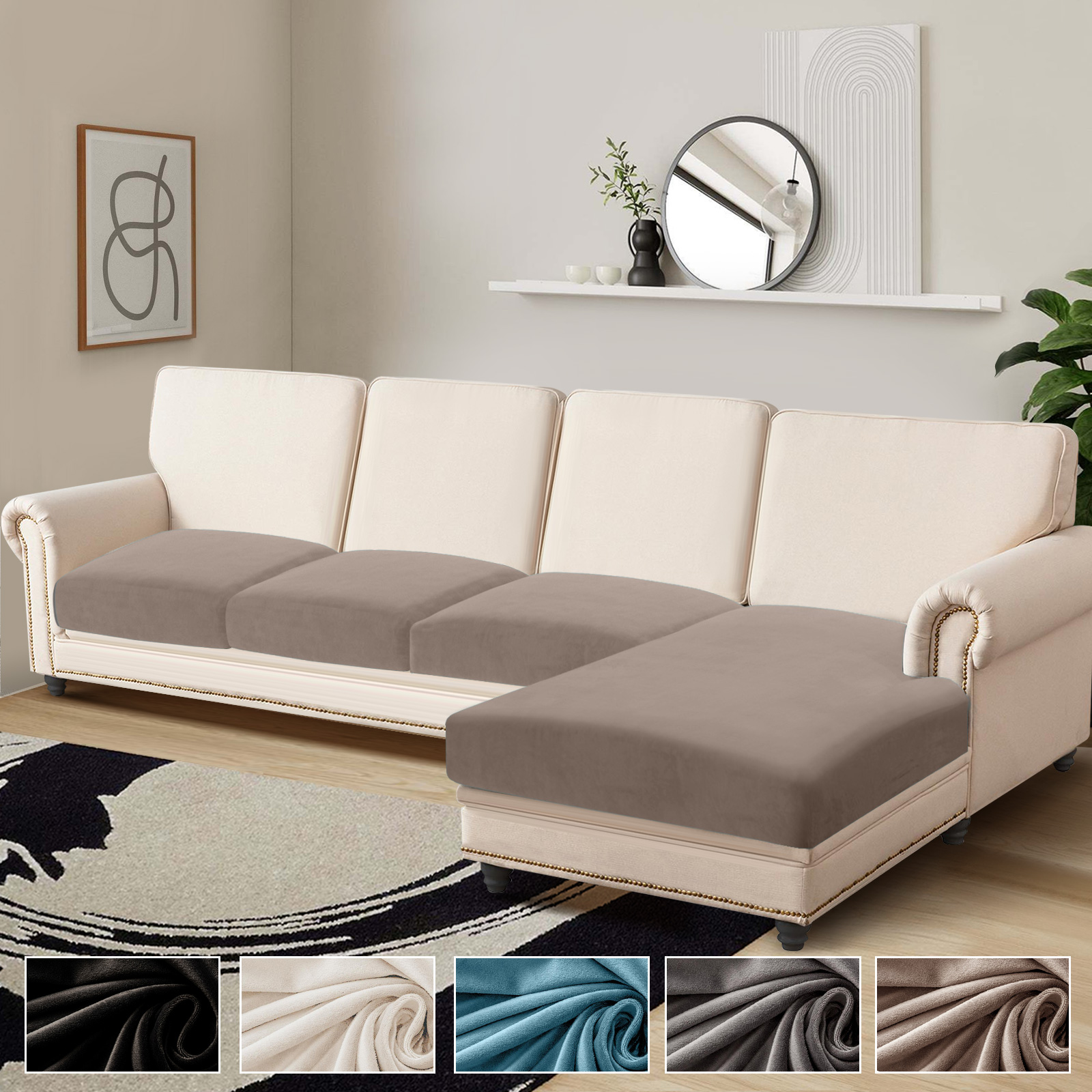 Sectional couch cushion covers hotsell