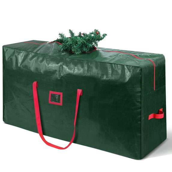 Lapalife Christmas Tree Storage Bag, Fits Up to 9ft Disassembled Tree Waterproof Holiday Artificial Tree Storage Case with Zipper and Handles