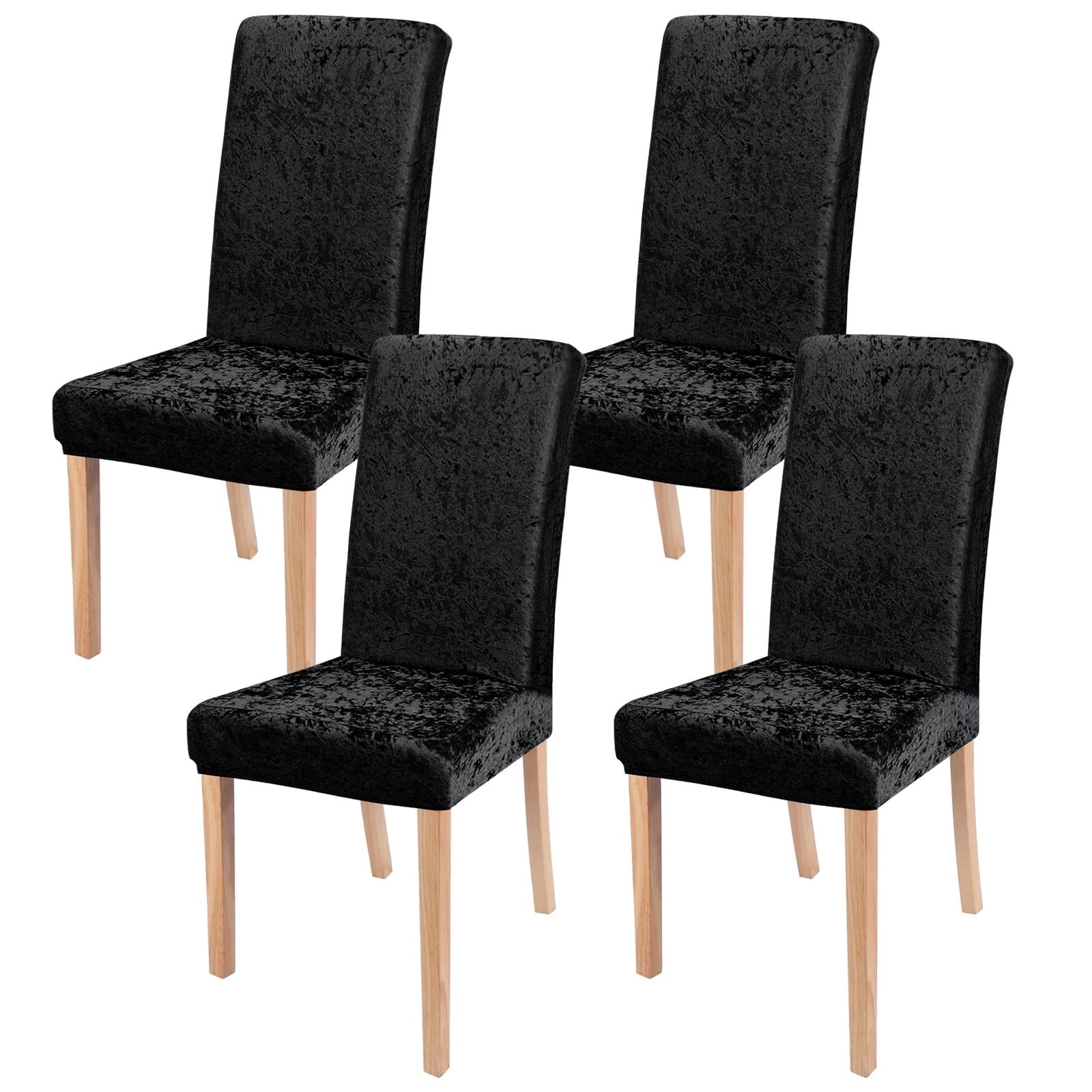Lapalife Crushed Velvet Chair Cover Stretch Banquet Chair Slipcover for ...