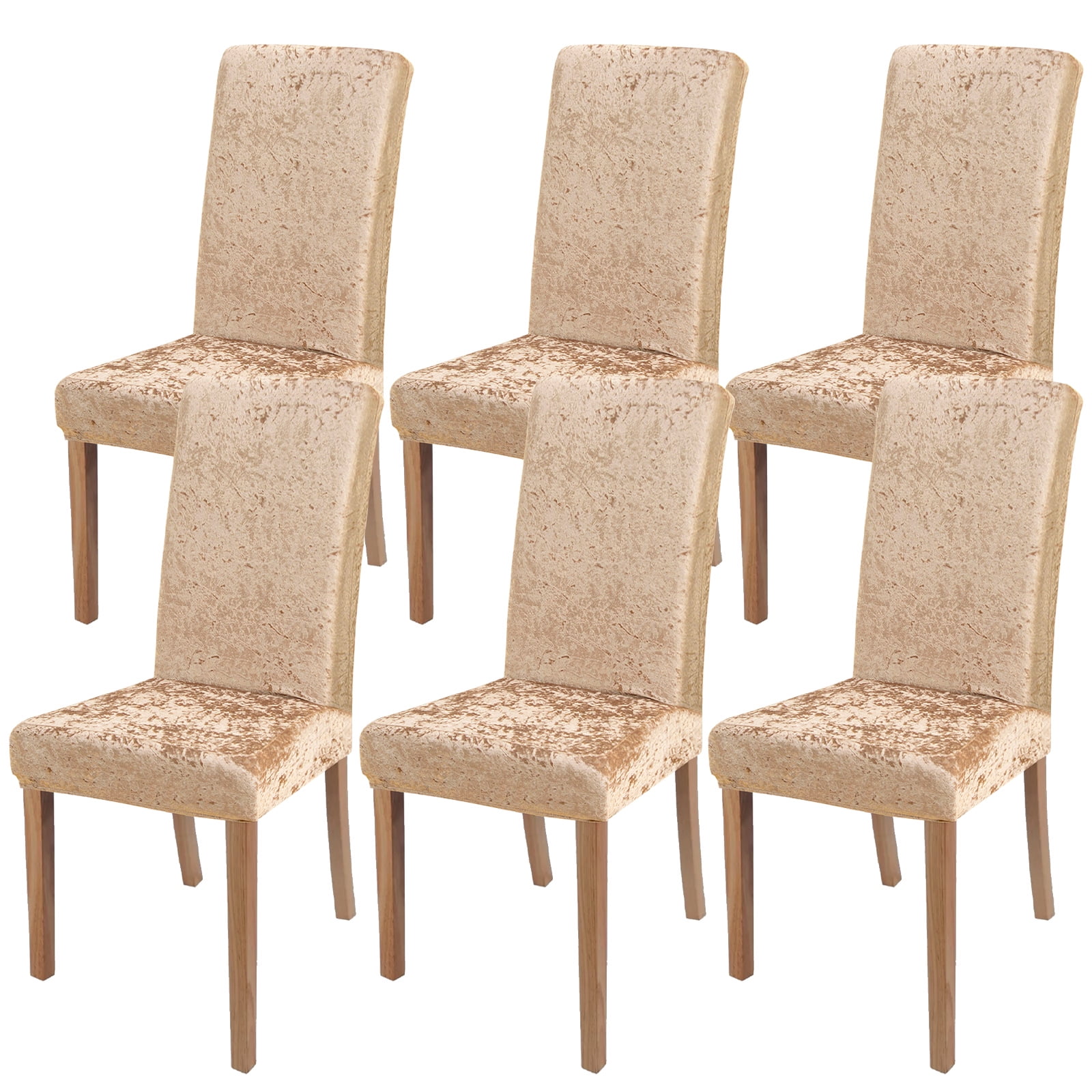 Lapalife Crushed Velvet Chair Cover Stretch Banquet Chair Slipcover for ...