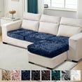 thumbnail image 1 of Lapalife Crushed Velvet Sectional Sofa Cover, Anti-Slip Couch Cover for Sectional Sofa L Shape Sectional Couch Covers for 3 Cushion Couch Sofa, 1 of 7