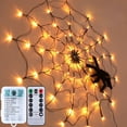thumbnail image 1 of Lapalife Halloween Lights Spider Web Net Light LED Halloween Wall Light Battery Operated with Remote Waterproof for Party Yard Bar Home Halloween Decoration, 1 of 9