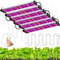 thumbnail image 1 of Lapalife LED Grow Light Bars, Connectable Full Spectrum LED Plant Growing Lamp with Pull Chain Switch for Indoor Plants Seedlings Flowering Fruiting Veg, 1 of 9