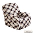 thumbnail image 1 of Lapalife Recliner Covers Stretch Recliner Chair Covers 4 Pieces with Pocket Reclining Chair Furniture Covers for Recliners,Jacquard Recliner Slipcovers for Large Recliner, 1 of 6