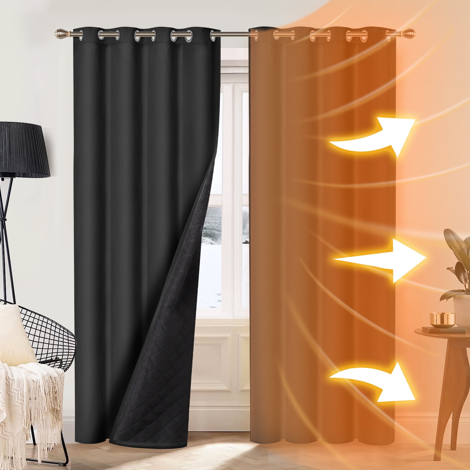 Trailmaster Quilted Curtains NCU0PTT2070