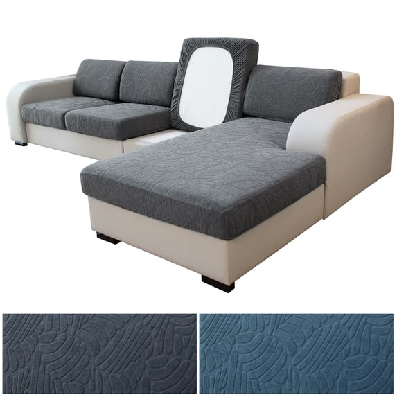 Lapalife Universal Sofa Slipcover,Wear-Resistant Sofa Cover, L Shape Sectional Couch Covers, Separate Cushion Couch Chaise Cover, High Stretch, Anti-Slip, Water Resistant