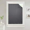 thumbnail image 1 of Lapalife Upgraded 100% Blackout Curtain With Suckers Portable Window Shade Light Blocking Curtain Drapes Thermal Insulated for Nursery Living Room Bedroom, 51"x 78", Gray, 1 of 5