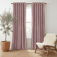 thumbnail image 1 of Lapalife Velvet Curtains 2 Panels Set, 96 Inch Thermal Insulated Room Darkening Silky Velvet Curtains Back Tab Window Drapes for Bedroom, Wild Rose, 1 of 9
