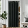 thumbnail image 1 of Lapalife Velvet Door Curtain, Privacy Room Divider Doorway Curtains Thermal Insulated Closet Curtain, 42''x 80'', Black, 1 Panel, 1 of 7