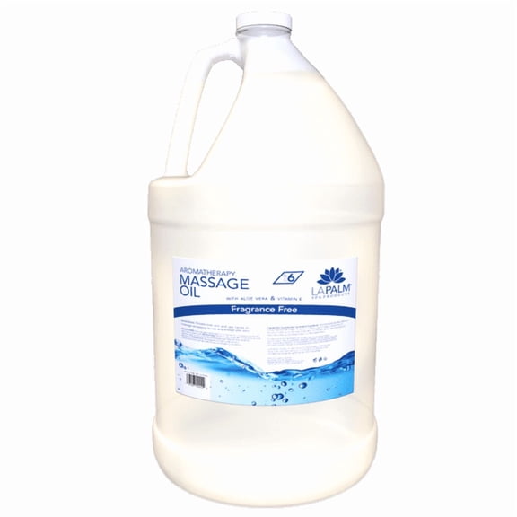 Lapalm - Aromatherapy Massage Oil Fragrance Free - 1 Gallon