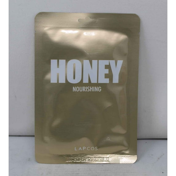 Lapcos Honey Beauty Sheet Mask, Nourishing, 1 Sheet, 0.91 fl oz (27 ml)