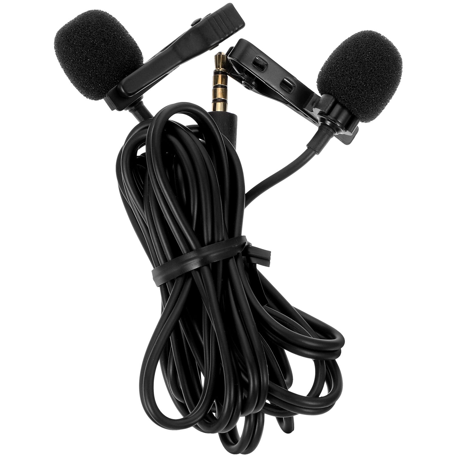 Lapel Microphone Mobile Phone High Sensitivity Recording Mic for