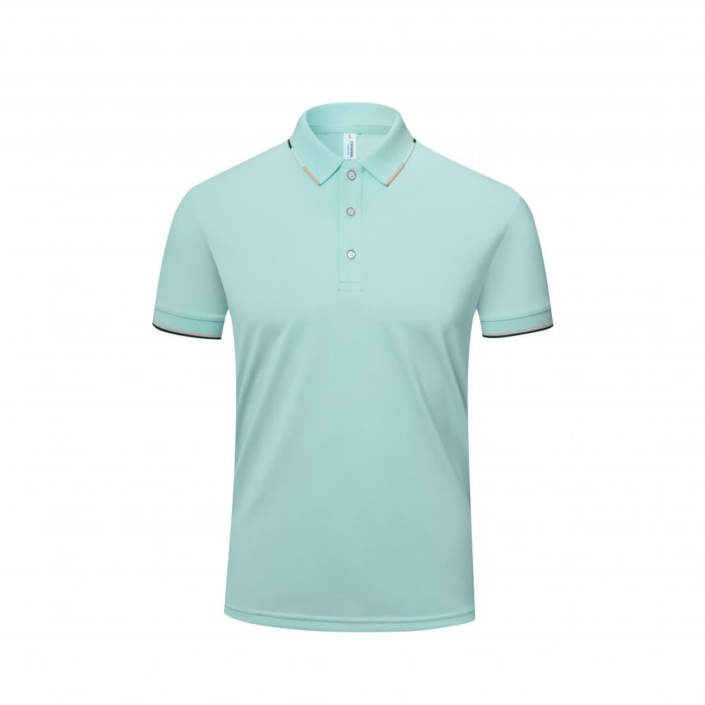 Lapel shirt short sleeve work clothes team summer cultural shirt ...
