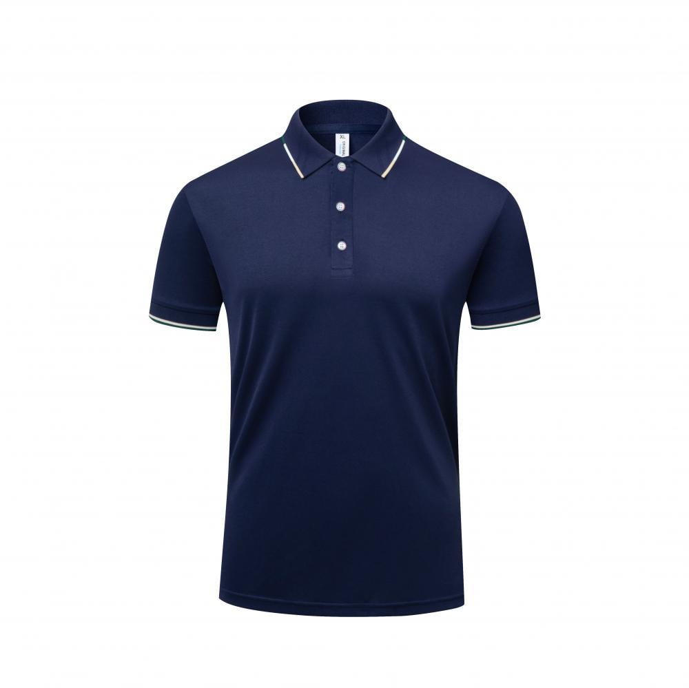 Lapel shirt short sleeve work clothes team summer cultural shirt ...