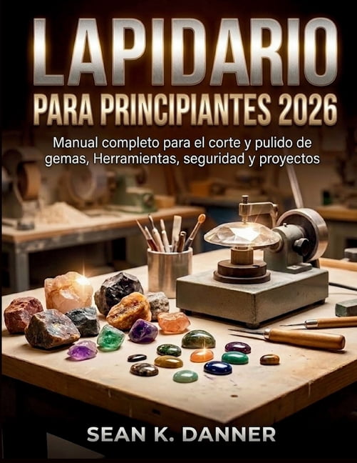 Lapidario Para Principiantes 2026: Manual completo para el corte y pulido de gemas, Herramientas, seguridad y proyectos, (Paperback)
