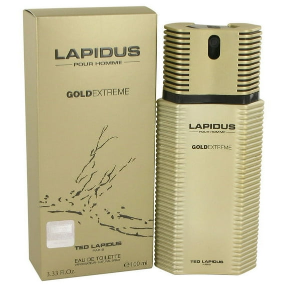 Lapidus Gold Extreme by Ted Lapidus Eau De Toilette Spray 3.4 oz for Male