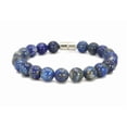 thumbnail image 1 of Lapis Lazuli Crystal Bracelet, Handmade Blue Stone Jewelry for Wisdom & Clarity, Elegant Spiritual Accessory, 1 of 2