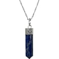 thumbnail image 1 of Lapis Lazuli Crystal Point Pendant Necklace, 1 of 5