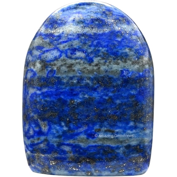 Lapis Lazuli Crystal Standing Palm Stone