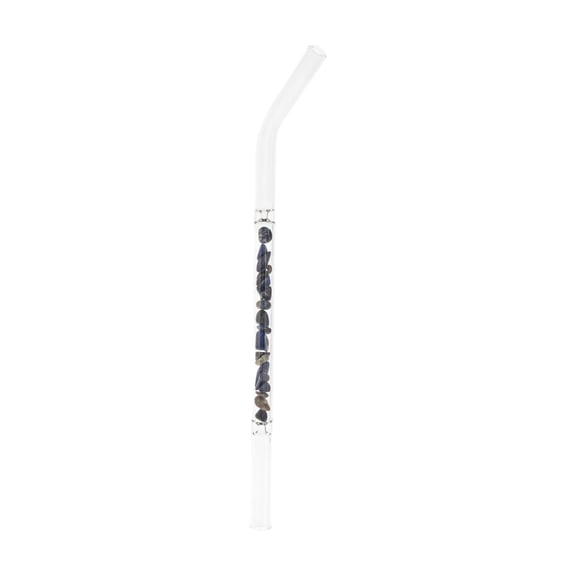 Lapis Lazuli Crystal Straw