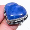 thumbnail image 1 of Lapis Lazuli Gemstone Handmade 925 Sterling Silver Gift Jewelry Ring Size 6, 1 of 2