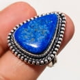 thumbnail image 1 of Lapis Lazuli Gemstone Handmade Fashion Antique Gift Ring Jewelry 8.75" SA 293, 1 of 2