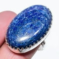 thumbnail image 1 of Lapis Lazuli Handmade 925 Sterling Silver Gift Jewelry Ring Size 6, 1 of 2