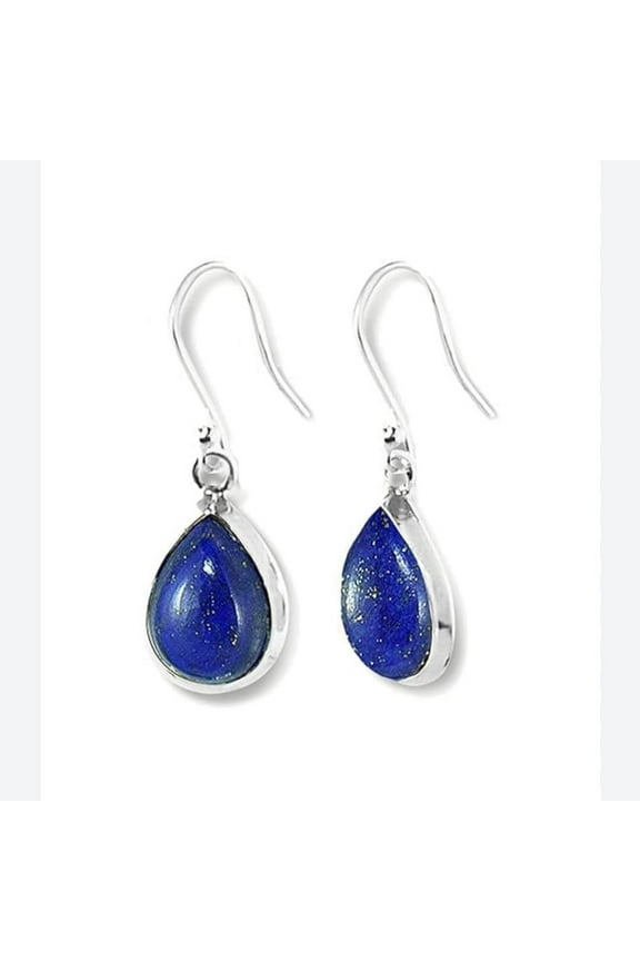 92.5 Silver Lapis Lazuli earrings