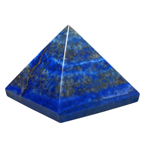 Lapis Lazuli Pyramid Crystal Healing Stones - 1.5" Pyramid