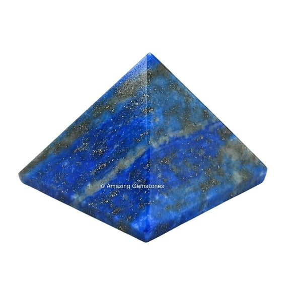 Lapis Lazuli Pyramid Crystal Healing Stones - 1.5" Pyramid