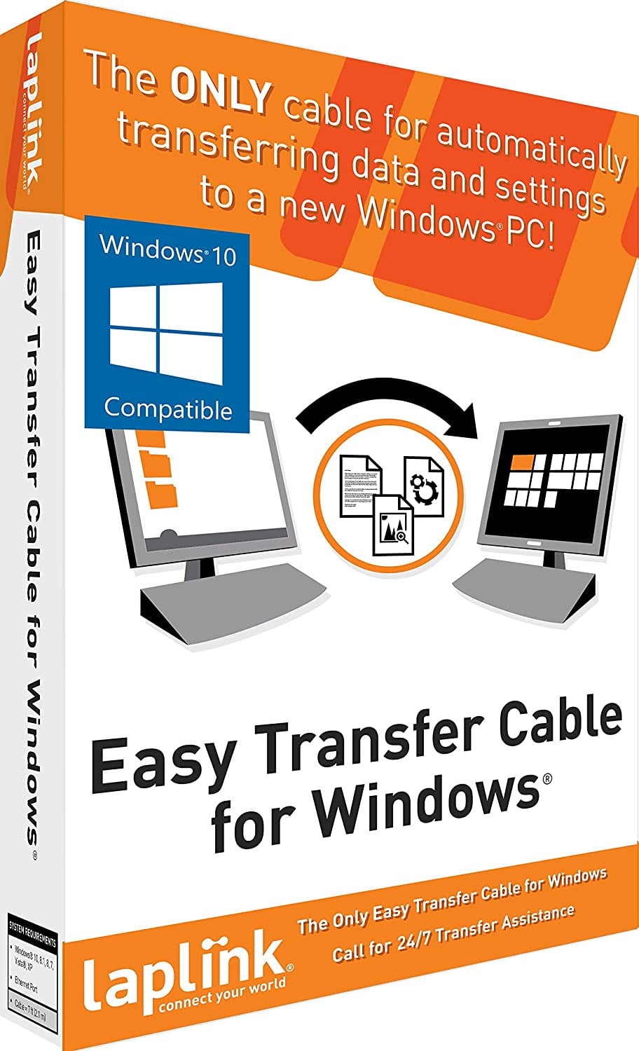 Laplink Easy Transfer Cable for Windows
