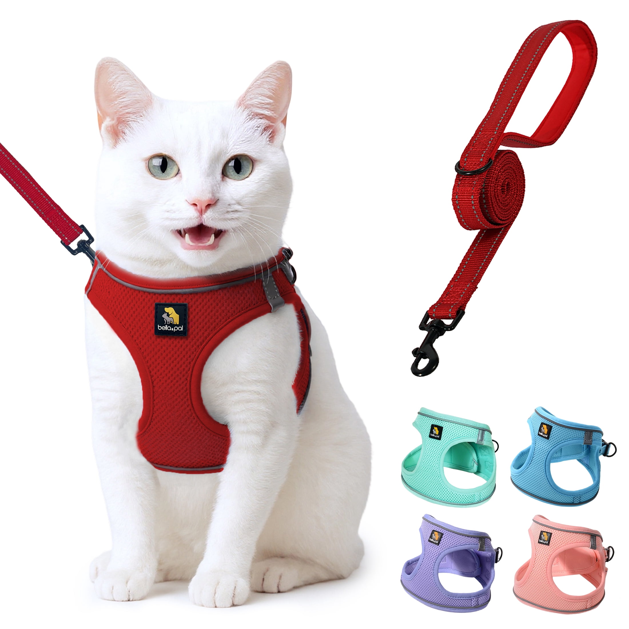 Curated visual reference: Fresh Look at Bella Pal Cat Harness And Leash For Walking Breathable Air