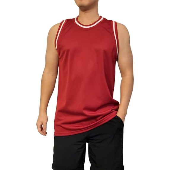 Lappel Men's Mesh Athletic Basketball Jersey College Sports Team Uniforms Size up to 3XL Made in USA