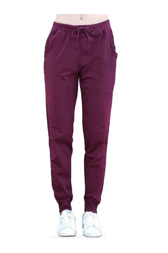Women's Athletic Yoga Jogger Sweatpants with Pockets Soft French Terry Athleisure Capri