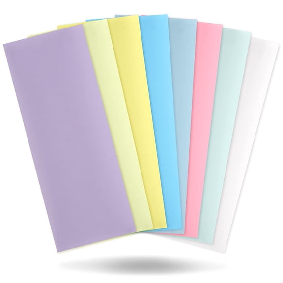 Lapping Microfinishing Film with PSA - Set of 8 Polishing Sheets 4.25 x 11 for Scary Sharp Sharpening System - AO Aluminum Oxide with Pressure Sensitive Adhesive