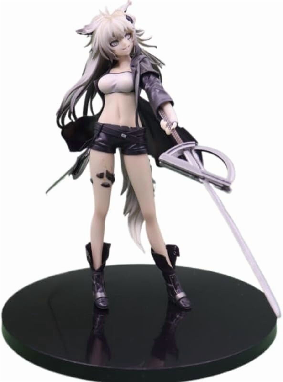 Lappland Figure Holding Swords Lappland Action Figures 24cm/9.4inch Handmade Anime Character Statue Model Decoration Gifts