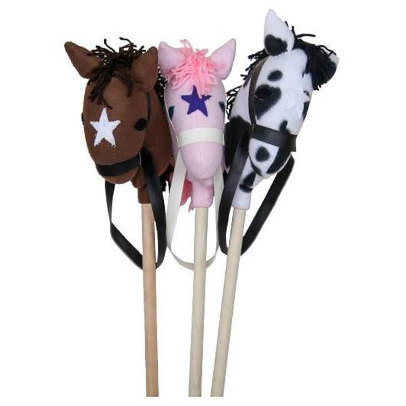 Lapps Toys & Furniture 189 Wood & Cloth Stick Horse
