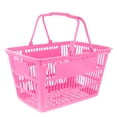 thumbnail image 1 of FOMIYES Corrosion Resistant Rosy Plastic Basket with Large Capacity for Grocery Storage, 1 of 8