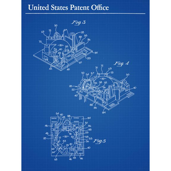 Lapson Cursor Control Computer Mouse 1984 Patent Extra Large XL Wall Art Poster Print