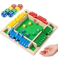 thumbnail image 1 of Laptom Max Shut The Box Dice Game Classic Math Board Game Multicolor, 1 of 6