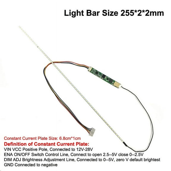 Laptop 12.1inch Modified Universal LED Light Bar Backlight Strip LCD Retrofi WL