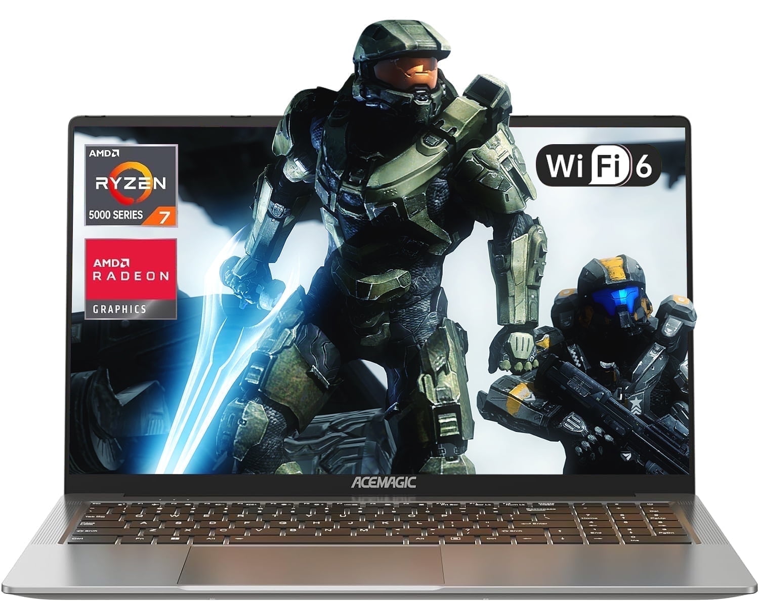 Free Shipping! Laptop 16.1 FHD Gaming Laptop, AMD Ryzen 7