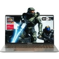 thumbnail image 1 of Laptop 16.1 FHD Gaming Laptop, AMD Ryzen 7 5700U, 16GB RAM, 512GB SSD, Windows 11 Pro, Graphite, WiFi 6, Backlit KB, Gray, 1 of 9