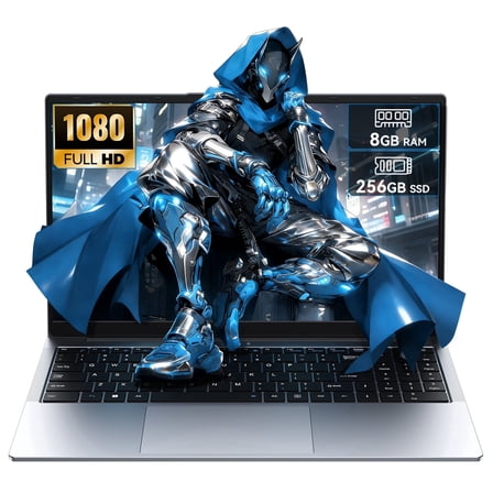 15.6” Laptop,8GB RAM 256GB SSD,Windows 11 Pro,Intel Core i3(Up to 3.4GHz),Business NoteBook Computer,1920 x 1080 FHD 16:9 Display