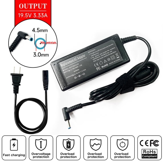 Laptop AC Adapter Charger for HP 15-BA039NL 15-BA039NS 15-BA039UR 15-BA039AU 15-BA039NA 15-BA039NF 15-BA038NL 15-BA038NS 15-BA038UR 15-BA037UR 15-BA038AU 15-BA038CA 15-BA036NS 15-BA036UR 15-BA037AU
