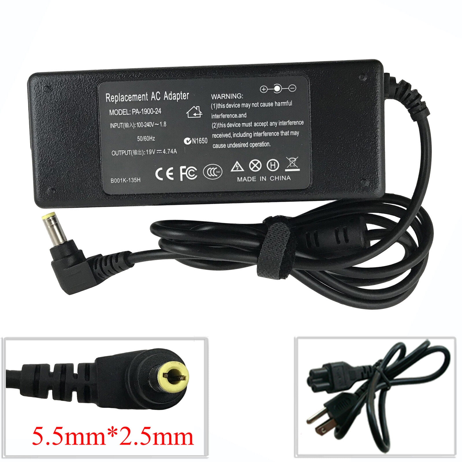 T-Power Ac Dc Adapter For Westinghouse LD-4258 42\" LD-4680 46...